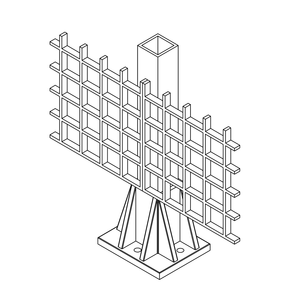 Zaun 50x50